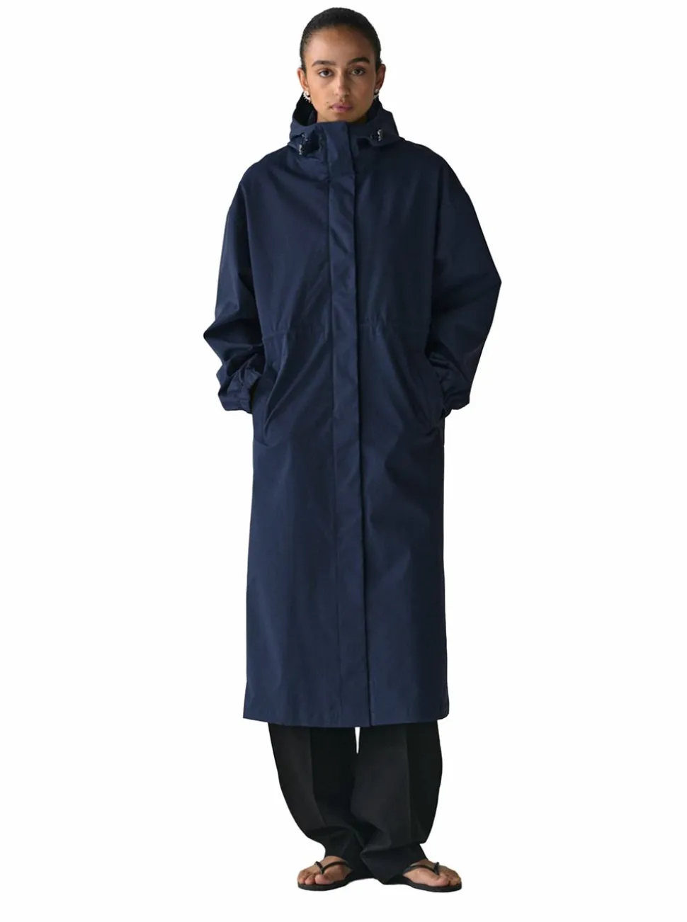 ROOMY LONG TUBE coat dam