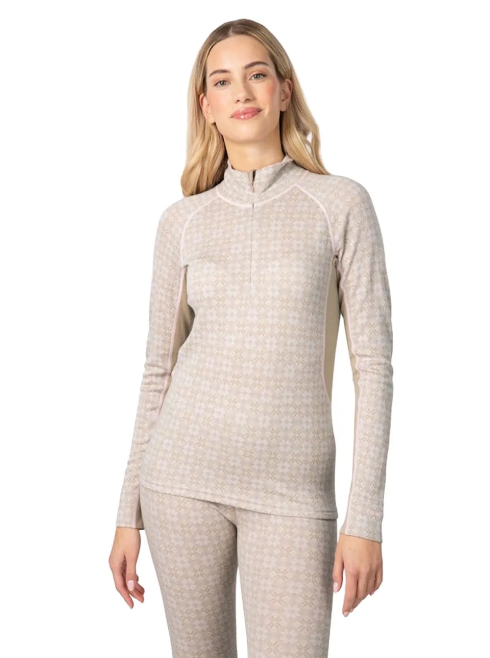 ROSE LIGHT Half Zip dam