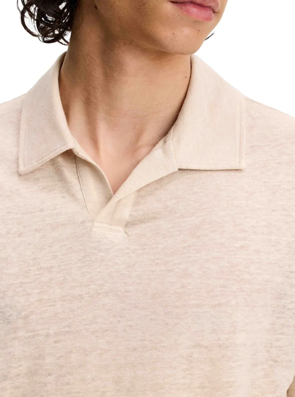 Roy Linen Polo Herr