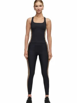 Shaped Block High Waist Tights Dam