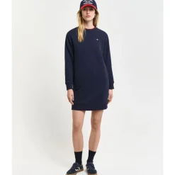Shield C-Neck Sweat Dress Dam