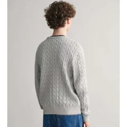 Shield Cotton Cable C-Neck Junior