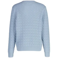 Shield Cotton Cable C-Neck Junior