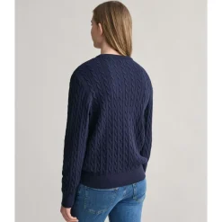 Shield Cotton Cable C-Neck Junior