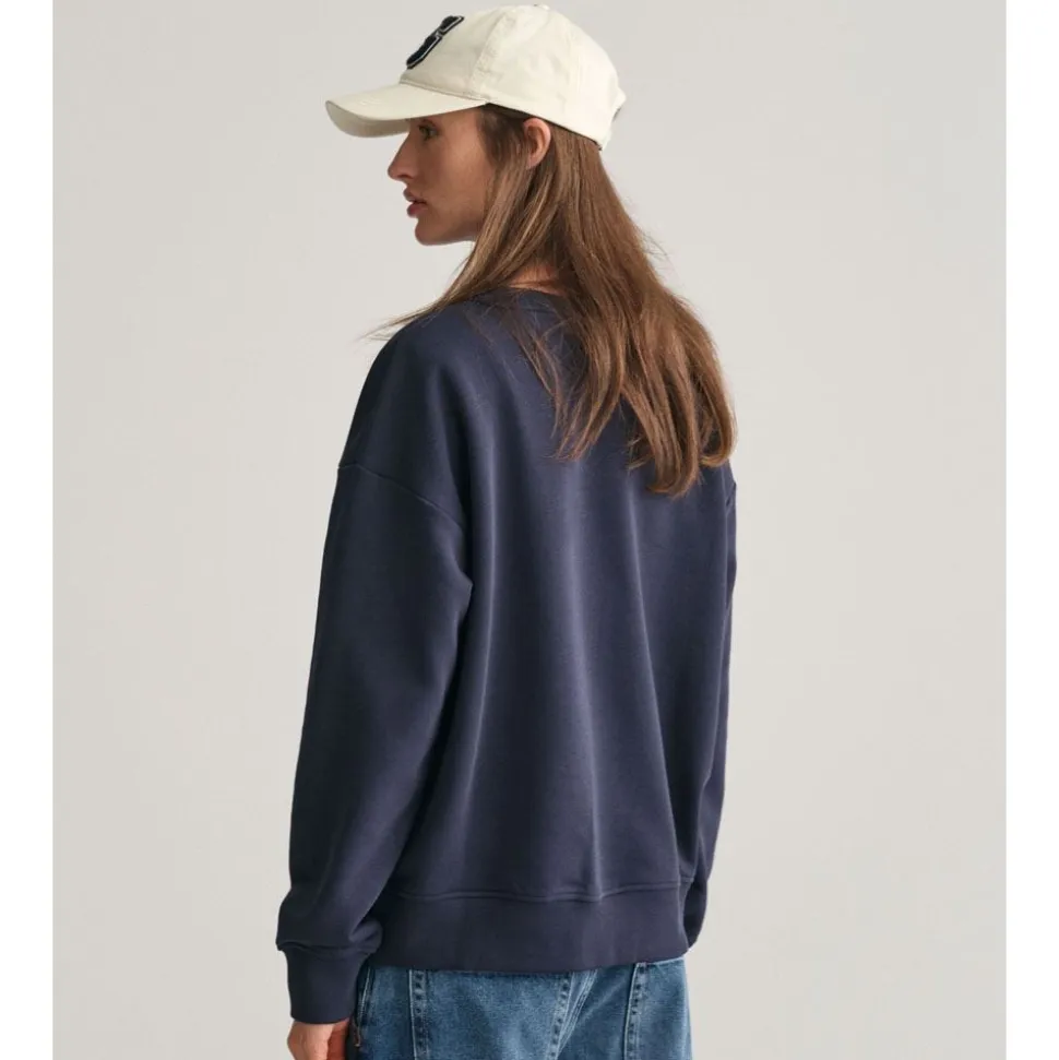 Shield Crewn Neck Sweatshirt Dam