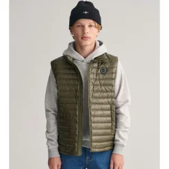 Shiny Light Padded Down Vest Junior