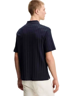 Simon Stripe Polo Herr