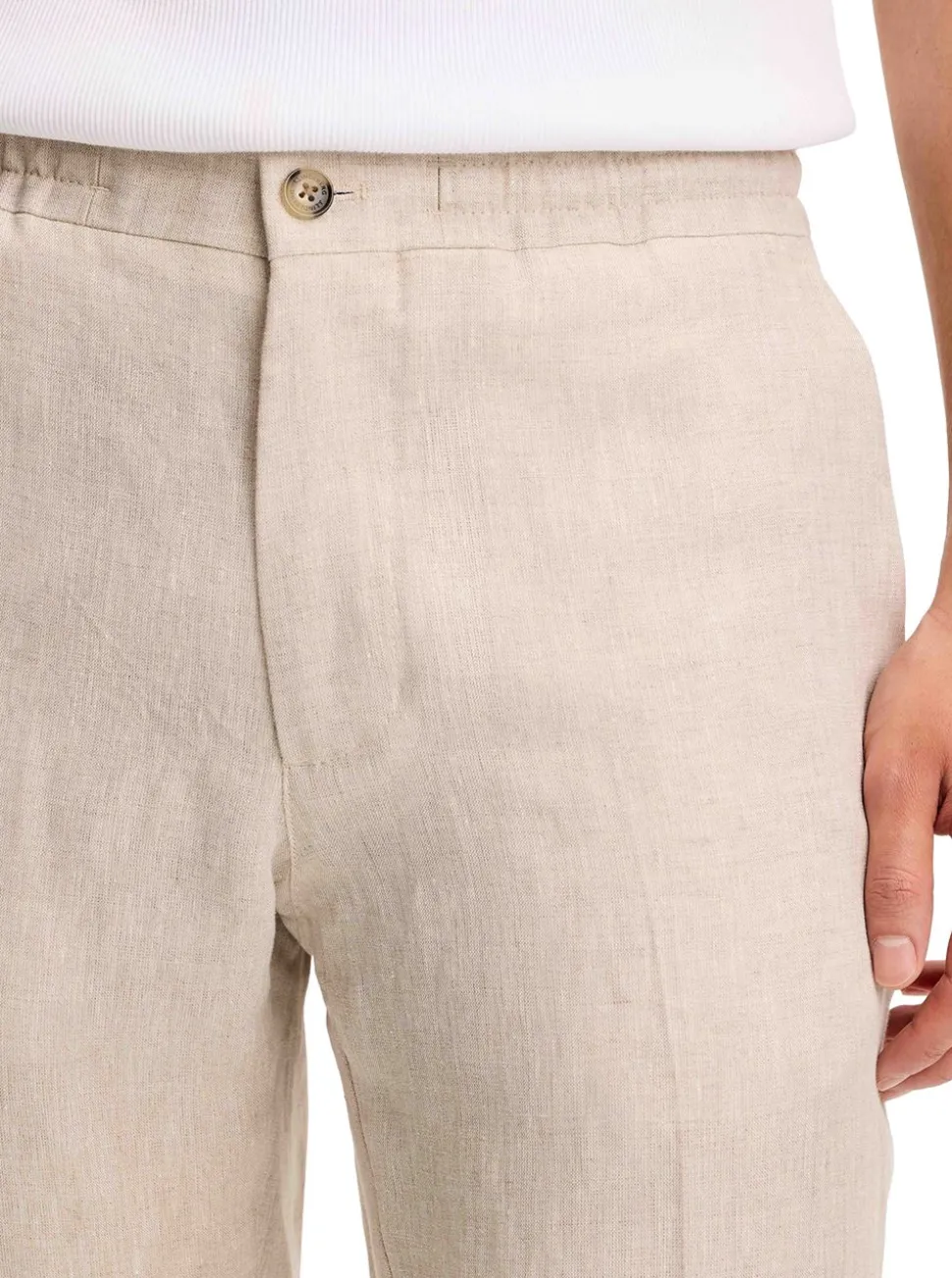 Soren Drape Linen Pants Herr