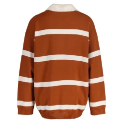 Striped Knit Rugger Dam