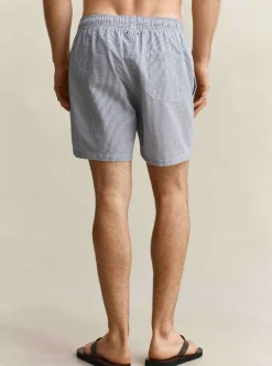 STRIPED SEERSUCKER SWIM SHORTS HERR
