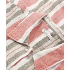 Striped Short Sleeved Shirt Dam