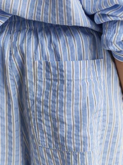 STRIPE SEERSUCKER SHORTS DAM
