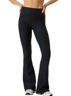 STUDIO RIBBED FLARE TIGHTS REGULAR DAM