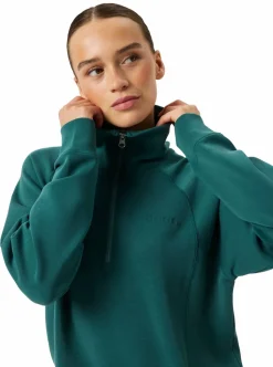 STUDIO SOFT HALFZIP SWEATSHIRT DAM