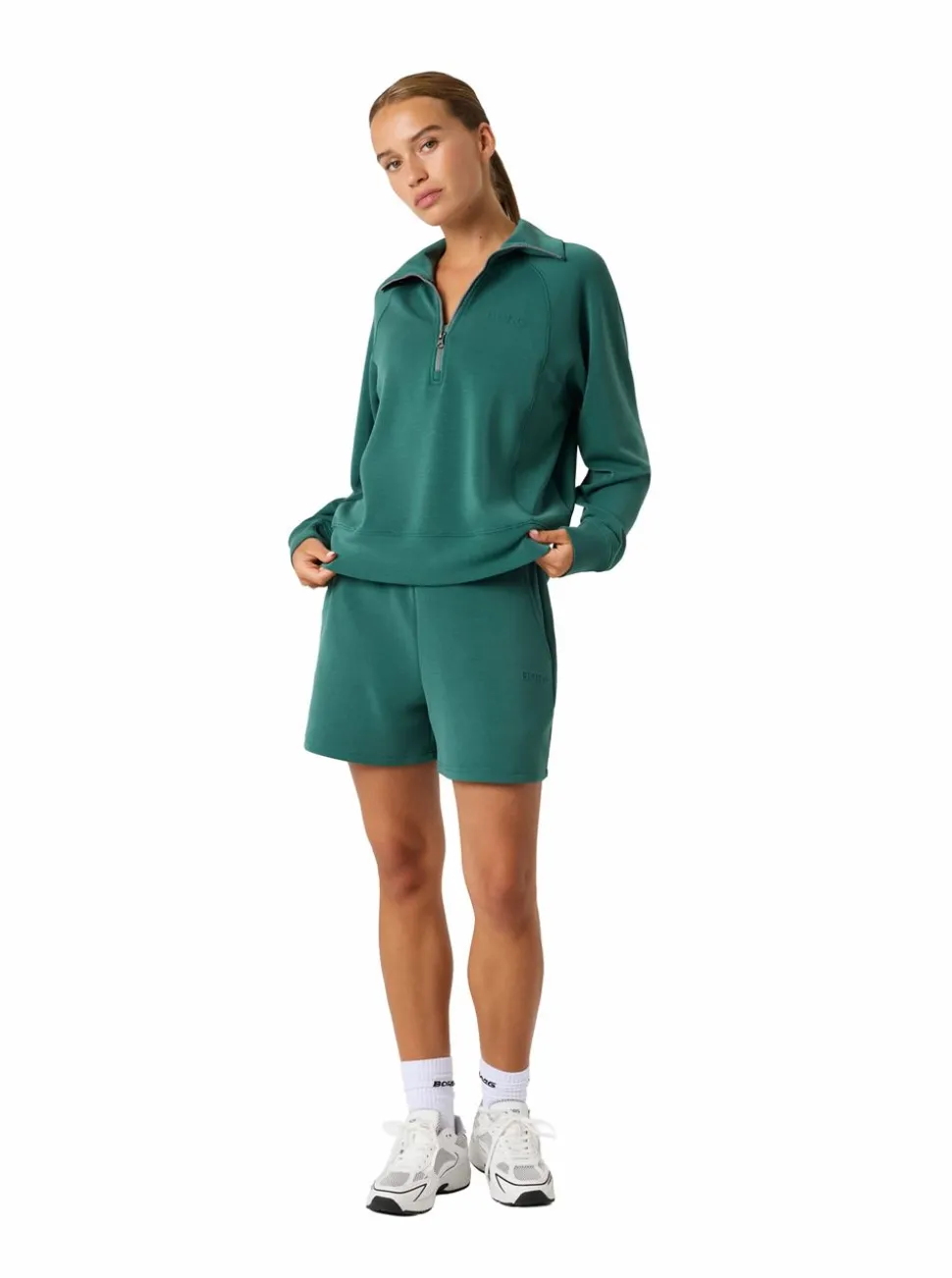 STUDIO SOFT HALFZIP SWEATSHIRT DAM