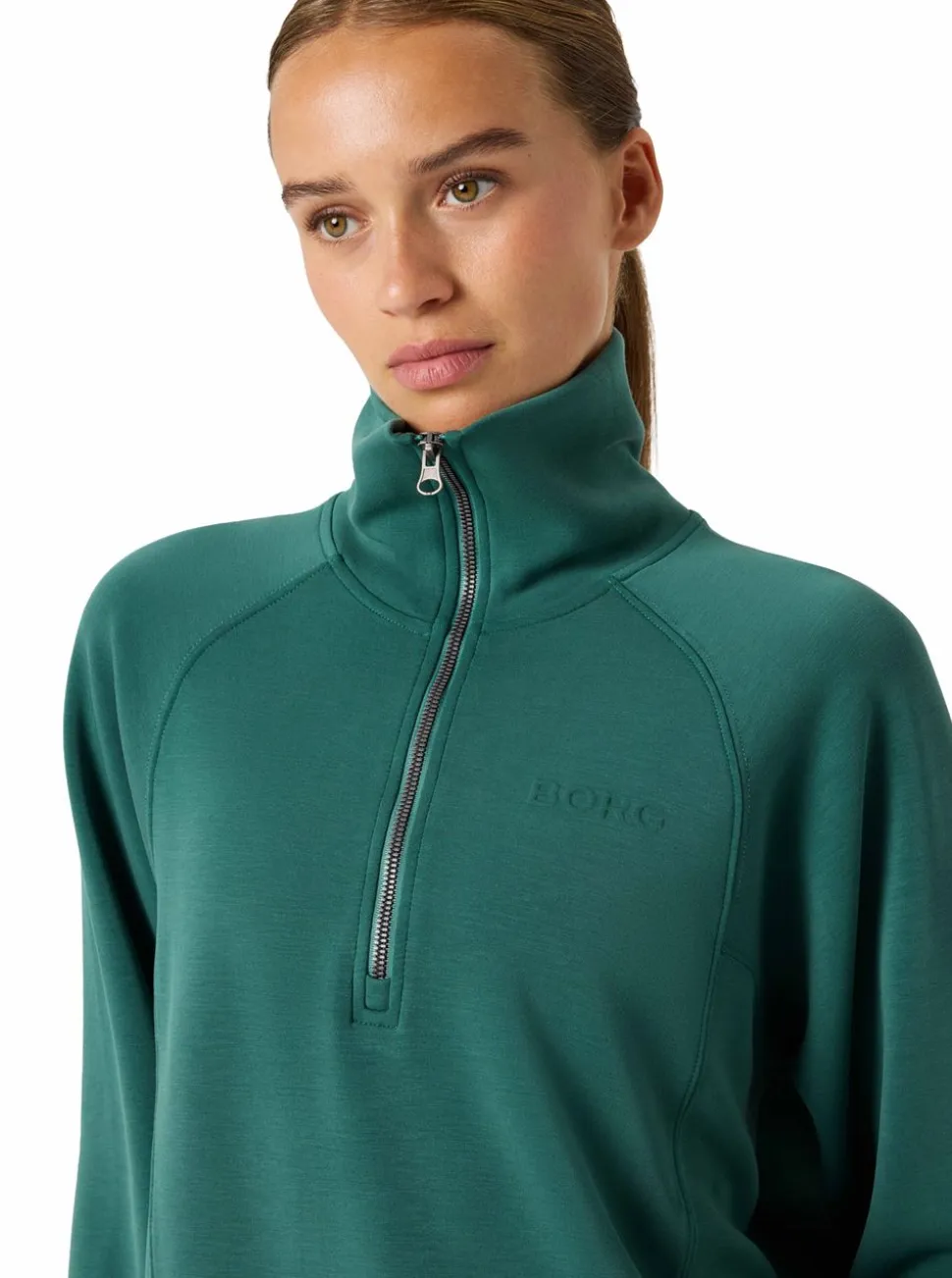 STUDIO SOFT HALFZIP SWEATSHIRT DAM