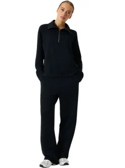 STUDIO SOFT HALFZIP SWEATSHIRT DAM