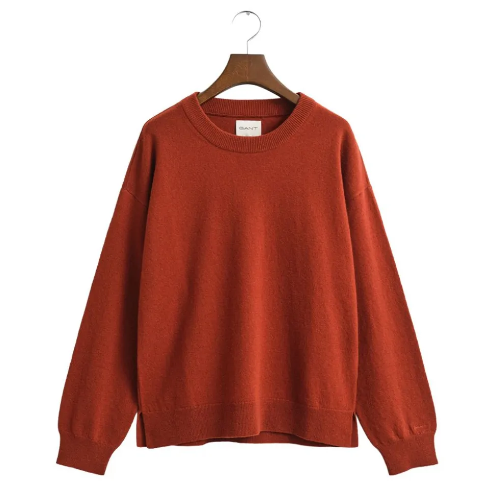 SUPERFINE LAMBSWOOL C-NECK
