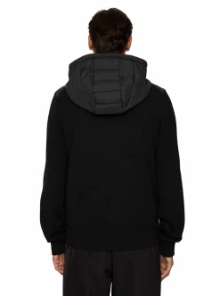Thorn Hood Knit Hybrid Jacket Herr