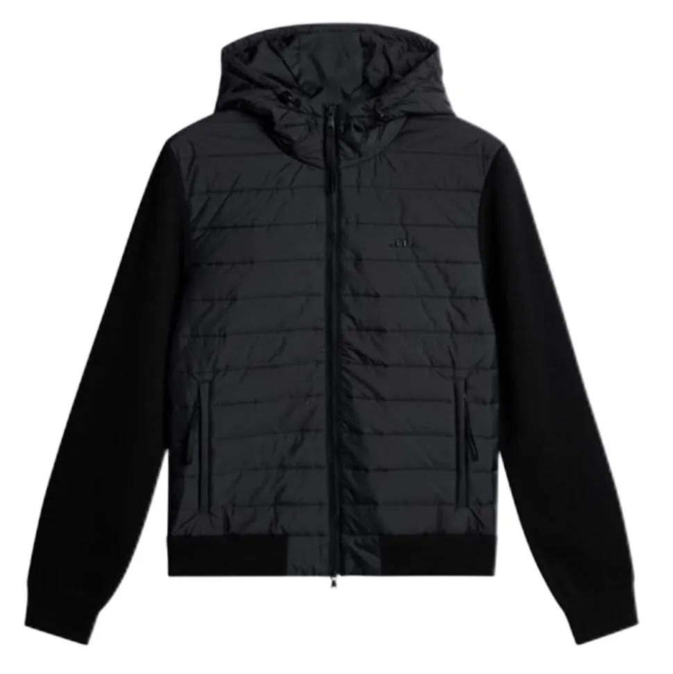 Thorn Hood Knit Hybrid Jacket Herr