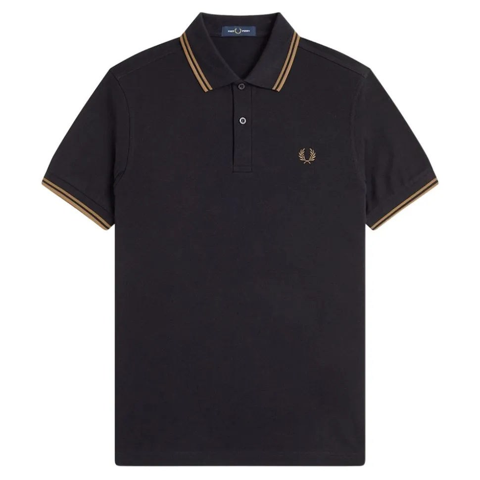 TWIN TIPPED Fred Perry SHIRT herr