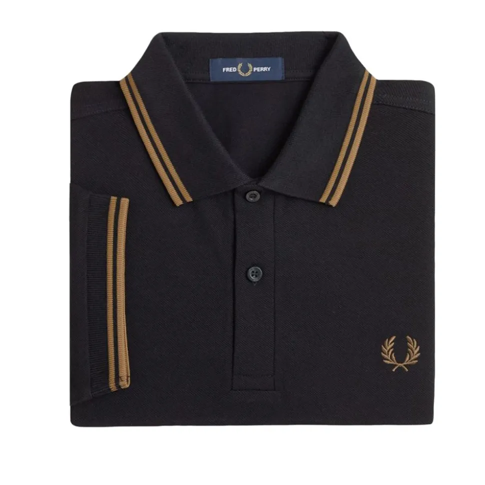 TWIN TIPPED Fred Perry SHIRT herr