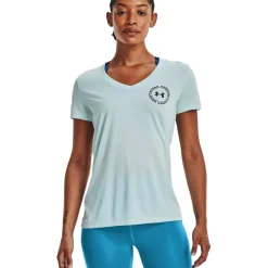 UA Tech Solid Crest Shortsleeve Dam