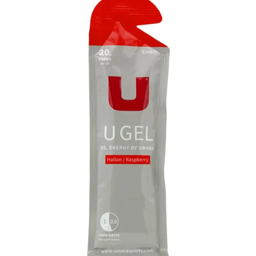 U Gel 20g Carbs - Hallon