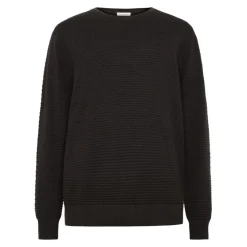 VAGN regular bubble knit crew neck - Regenerative Organic Certified - GOTS/Vegan