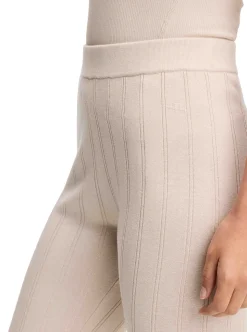 Vera Wide Rib Knit Pants Dam