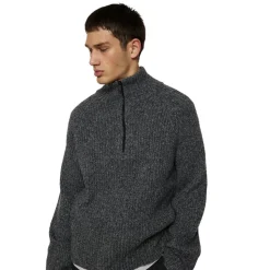 Victor Zip Wool Sweater Herr
