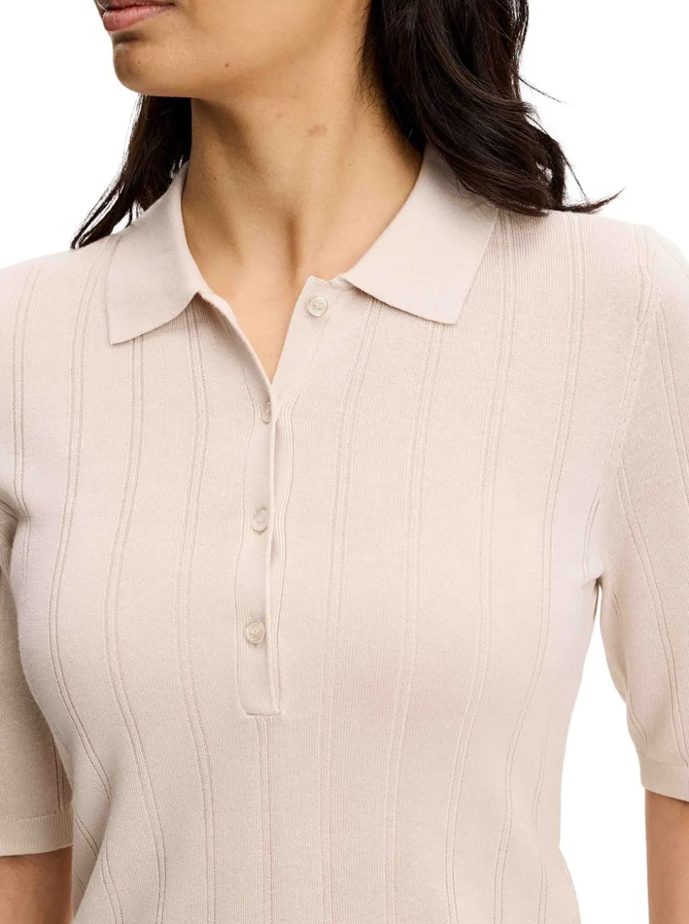 Vida Wide Rib Polo Dam