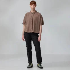 Övik Hemp Camp Shirt Short Sleeve Dam