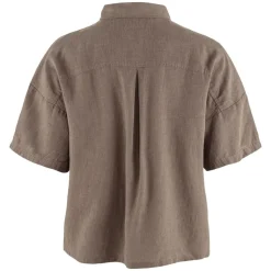 Övik Hemp Camp Shirt Short Sleeve Dam