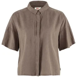 Övik Hemp Camp Shirt Short Sleeve Dam