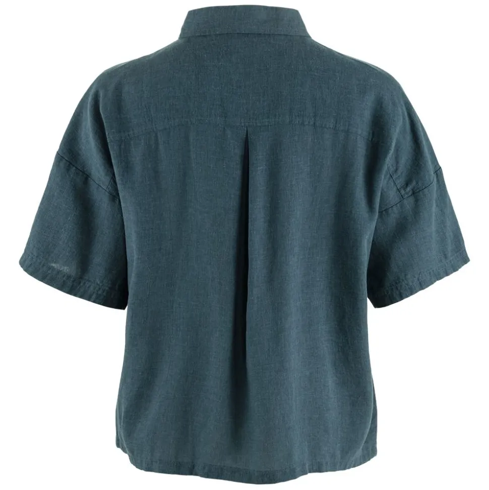 Övik Hemp Camp Shirt Short Sleeve Dam