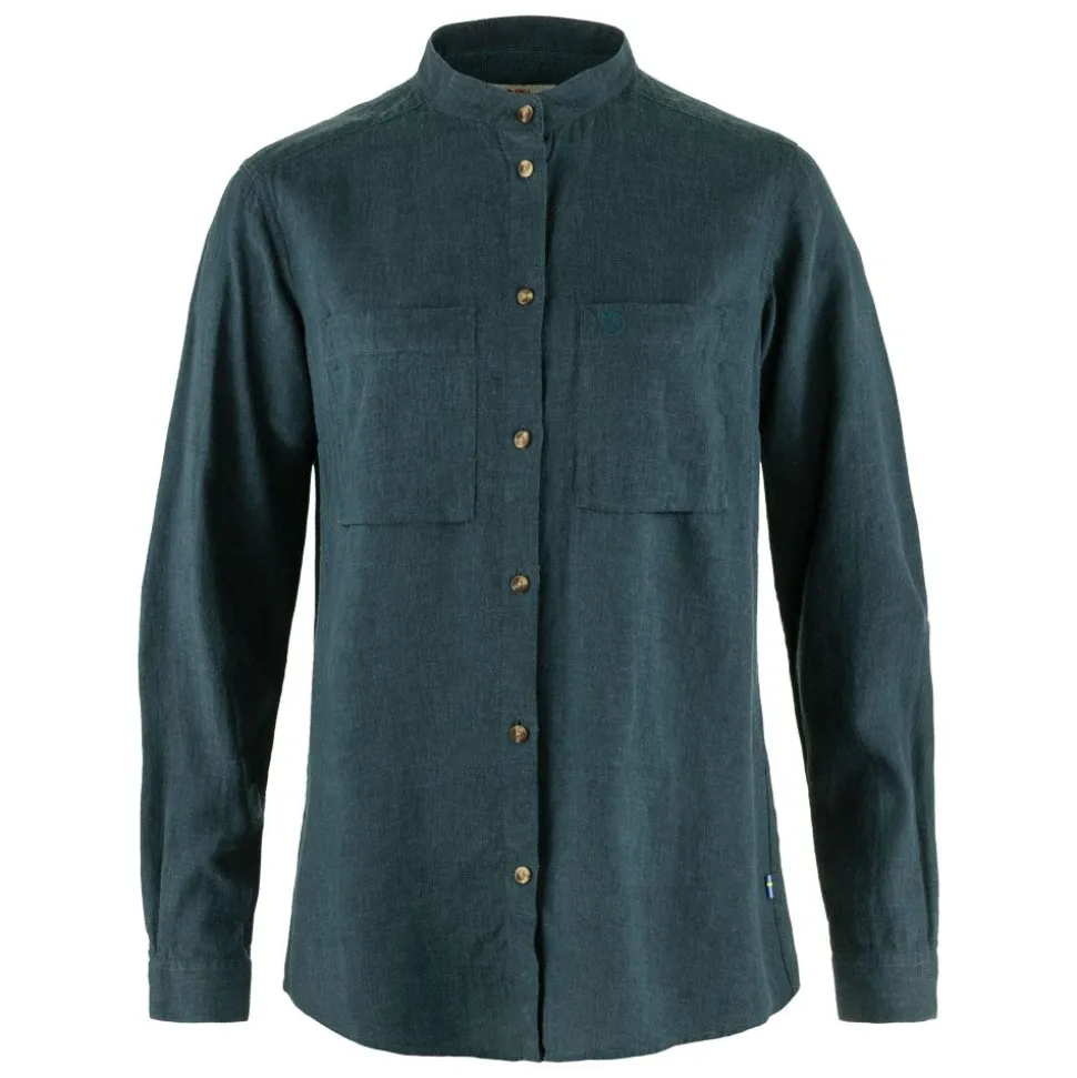 Övik Hemp Shirt Long Sleeve Dam