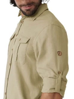 Övik Travel Shirt LS Herr