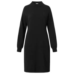 Wool Crew Neck Mid Lenght Dress Dam